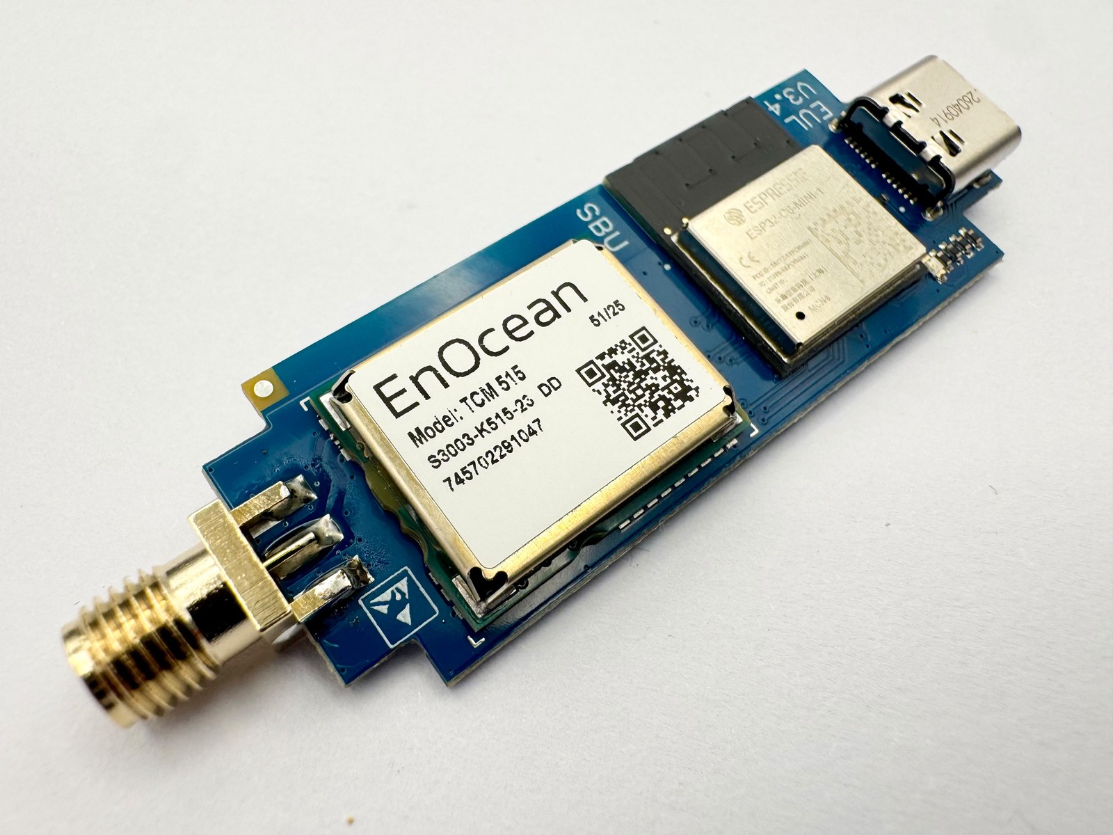 EUL – EnOcean USB/WiFi stick (TCM515)